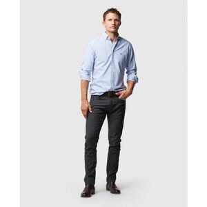 Rodd & Gunn Motion 2 Straight Jean in Coal Size 36L